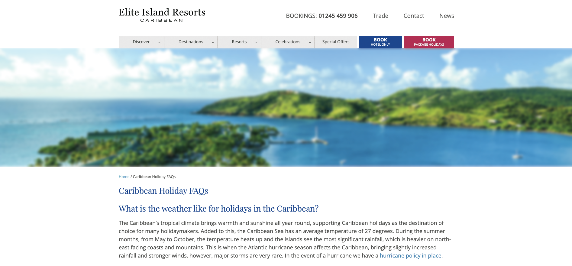 Elite Island Resorts FAQs