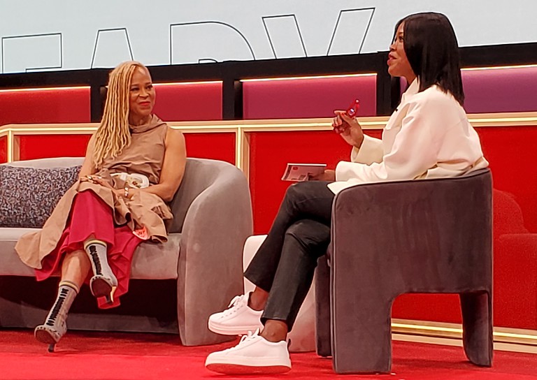 Anne Marie Nelson-Bogle, the VP of YouTube Ads Marketing, interviewed Esi Eggleston Bracey, the President of Unilever USA, about Dove’s campaign to pass the CROWN Act
